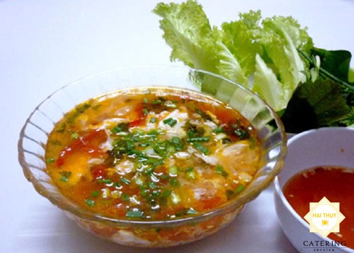 Làm "canh giả riêu" độc đáo